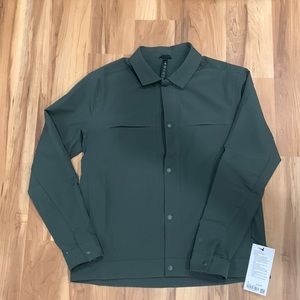Lululemon mens city excursion jacket in smoked spruce color size xl NWT